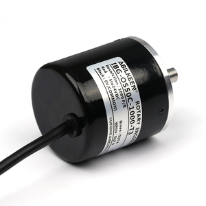 5-24VDC Knopf ausgangs draht Typ Incr Encoder OD50mm Voll welle 8mm Push-Pull-Ausgangs konfiguration Inkrementeller Drehgeber - Product Image 4
