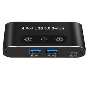 USB3.0オーディオビデオコンバータースイッチコンピューターモニタリングUSB4in1出力キーボードマウスUSB共有4KラップトップPCスイッチHDM1 - Product Image 2