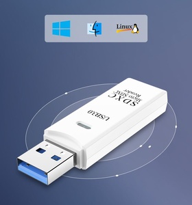 USB 3.0 sd卡适配器高速存储卡读卡器，2合1 TF sd卡读卡器 - Product Image 5