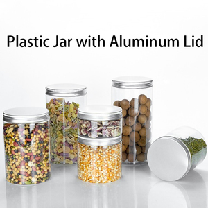 Plastic Seal Pot <strong>Jar</strong> Container for 30 ml <strong>Jars</strong> Round Pack 10 g Low Profile with Lid clear - Product Image 5