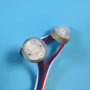 DC12V 2 Wire signal <strong>Led</strong> Module Light <strong>Led</strong> Pixel 12mm RGB Full Color <strong>LED</strong> Sign Light