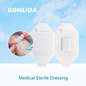 Transparenter Film ermöglicht die Haut bewertung Medizinischer Steril verband für <span class=keywords><strong>PICC</strong></span>-Linien katheter - Product Image 5