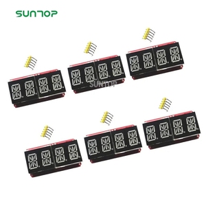 Display a LED rosso e arancione a 14 segmenti da 0.54 pollici con schermo a LED controllo I2C a 4 cifre - Product Image 3