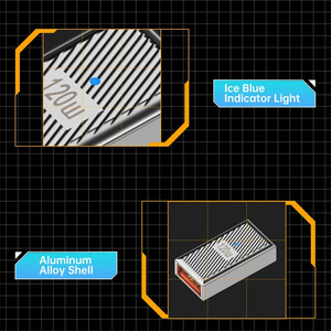 USB 3.1 tip C USB adaptörü 120W bağlayıcı OTG dönüştürücü tip-c hızlı şarj veri transferi Adaptador Usb tip c için Macbook - Product Image 4