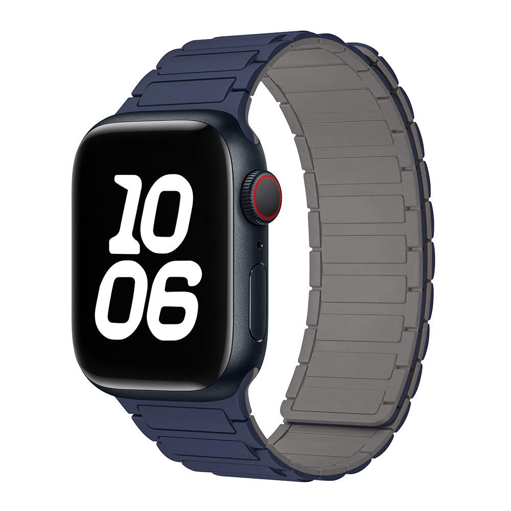 Indigo with gray