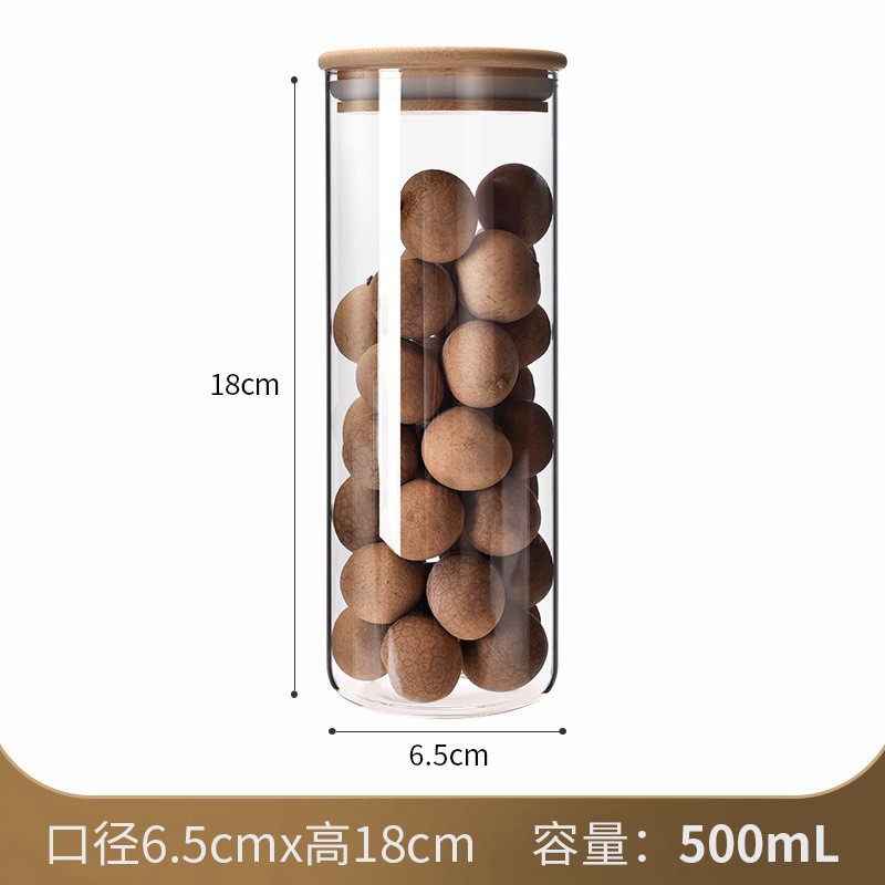 6.5cm * 18cm 500ml