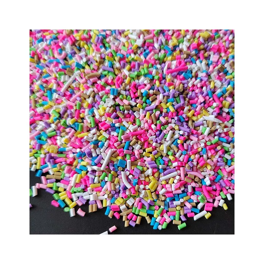 Polvilhe Açúcar Argila do polímero Doces Doces Decorações de Sobremesa Bolo de Simulação Simulação Comida Casa De Bonecas Em Miniatura