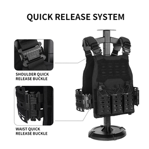 Sivi Molle chiến thuật Bánh equipo tactico chaleco tactico Trọng lượng nhẹ tấm tàu sân bay chiến thuật vest với ba Tạp Chí Pouch Bảng điều chỉnh - Product Image 6