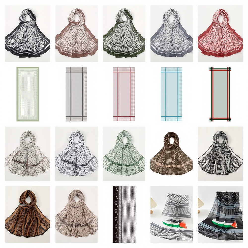 Collection de motifs Keffiyeh