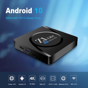 Boxput กล่อง Z1 Lite แอนดรอยด์10.0ทีวีออลวินเนอร์ H313 Quad Core 2GB RAM 16GB ROM BLE รีโมทเสียง4K ชุดกล่องด้านบน - Product Image 5