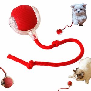 Juguetes interactivos de entrenamiento, juguetes de hierba gatera que se mueven automáticamente para gatos, pelota eléctrica para mascotas, pelota rodante automática, juguetes inteligentes para gatos - Product Image 1