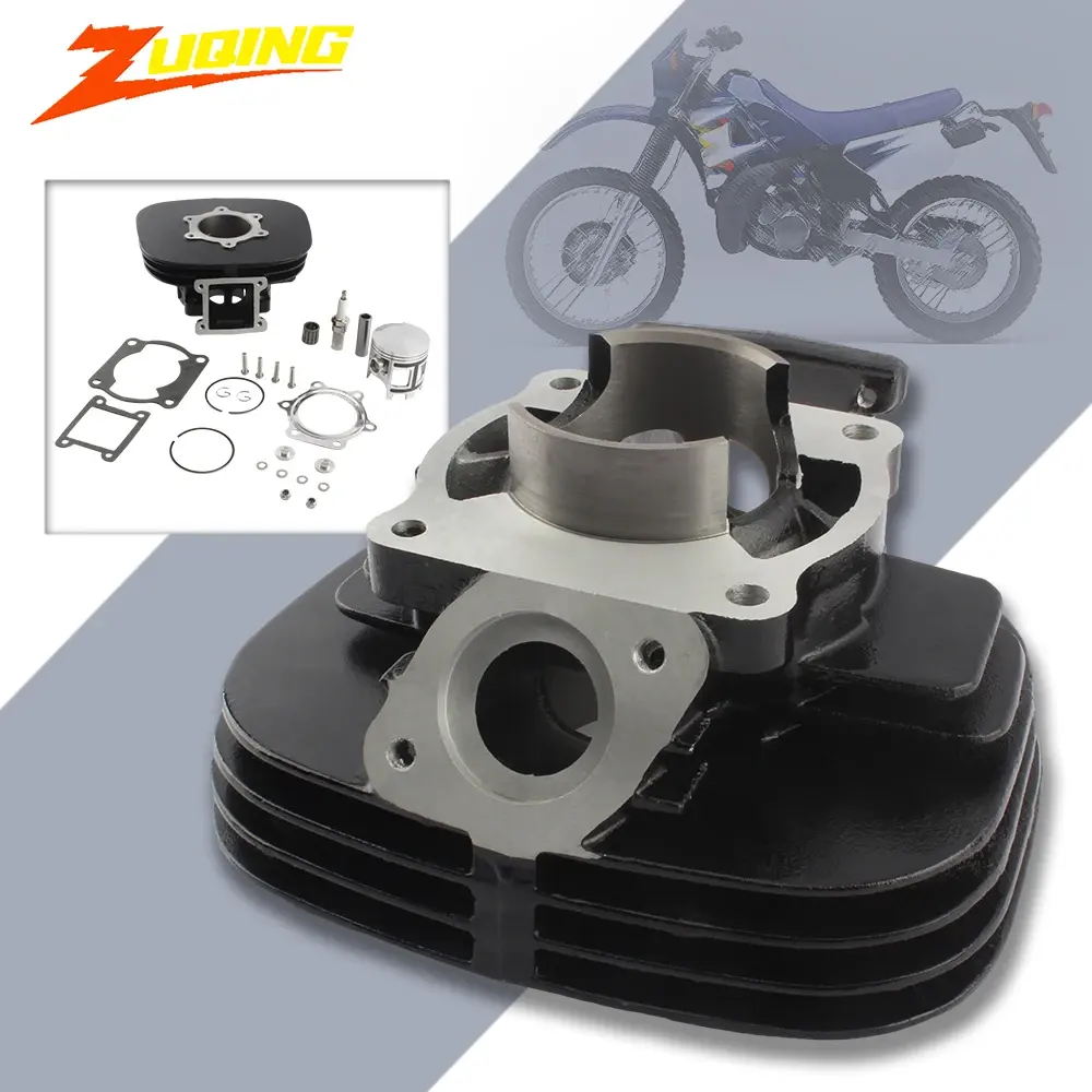 Motorrad Motor Zylinder Krug Kit 66mm Durchmesser Kolben ring Set Für Yamaha BLASTER YFZ ATV Enduro Motocross Metall zubehör