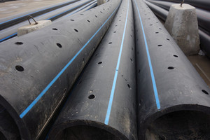 Su püskürtme için delikli HDPE plastik boru - Product Image 6