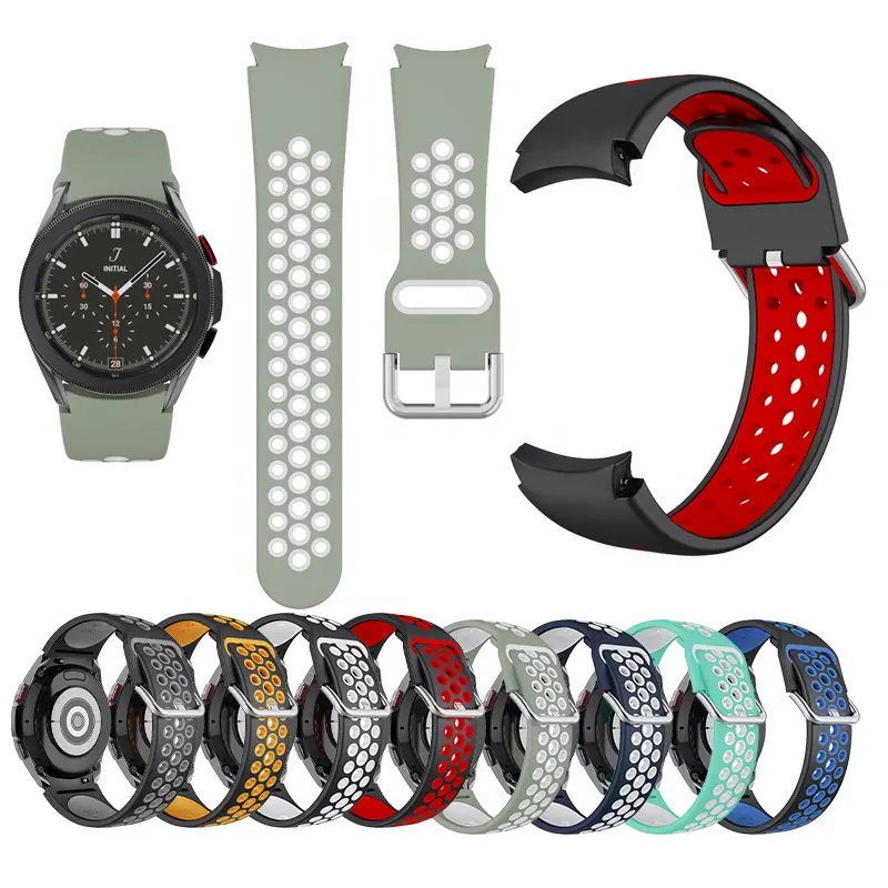 Silicone Sport Bracelet Wrist Watchband For Samsung Galaxy Watch 5/Pro/4 Watch5 40mm 44mm Classic 42mm 46mm Band Strap Wristband
