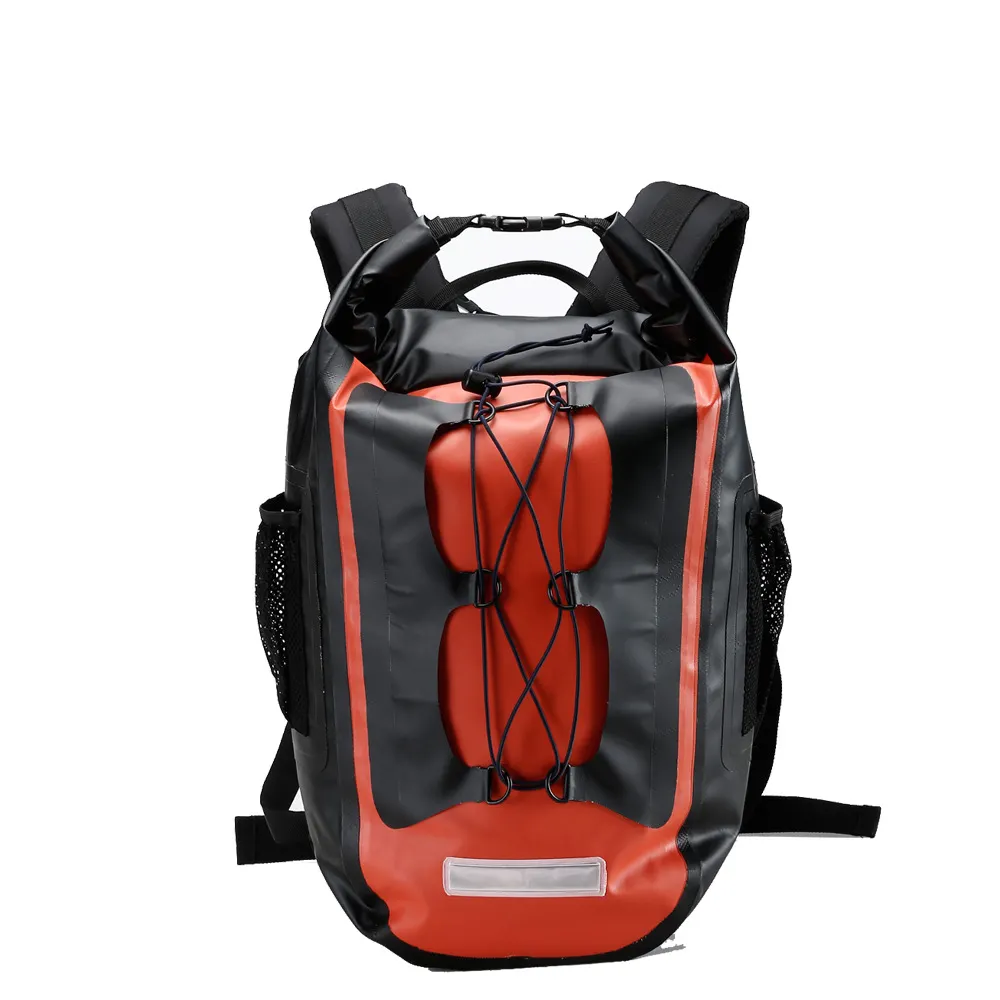 Leyi Custom Log Travel Backpack Bag Hiking Backpack 25L Waterproof Bags Roll Top Travel Dry Bag Waterproof Backpack Outdoor