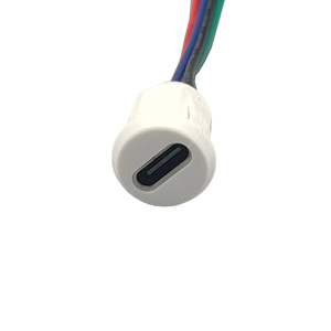 <strong>4</strong> Way Snap in USB Type C Jack Socket Panel <strong>Mount</strong> USB C Connector Charge Cable - Product Image 6