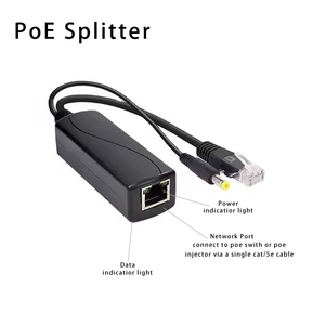 PS5712AT industriale Splitter PoE | IEEE 802.3af/a 12 v2a uscita-40 ~ 75 ℃ per telecamere di sicurezza - Product Image 2