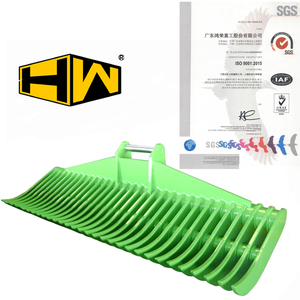 宏翼专业定制U30 U15 U20 EC300 PC600 EC950挖掘机附件根耙 - Product Image 1