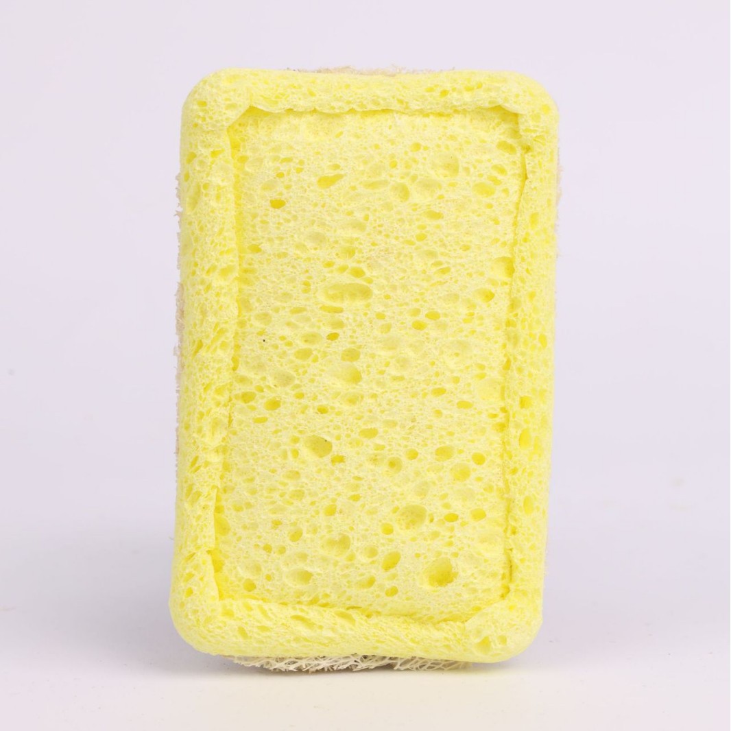 7*11 Wood Pulp Cotton Sponge (Yellow)