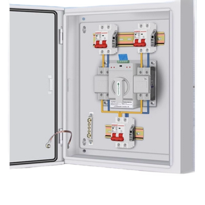 <strong>Dual</strong> Power Automatic Transfer Switch Complete Set ATS Aluminium Power Distribution Box Electrical Panel Cabinet with <strong>Busbar</strong> - Product Image 4