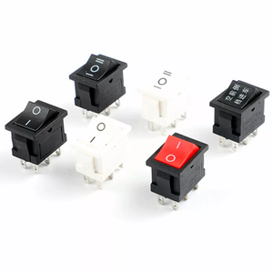 TUV güç 12V ~ 24V ~ 220V LED ışık Mini Rocker anahtarı Kcd1 serisi 15X21 MM / 2P / 3P / 4P / 6P / ON-OFF / ON-OFF-ON anahtarı - Product Image 6