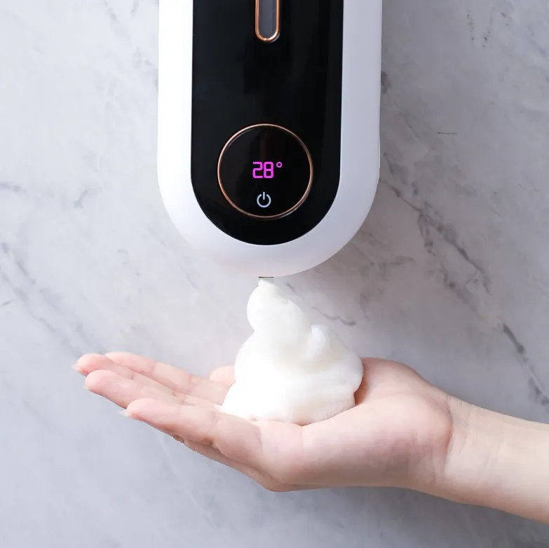 2 in 1 Toilet Soap Foam Aito Dispenser Bathroom Soap and Shampoo Touchless Sensor Hand Sanitizing Automatic Soap Dispenser