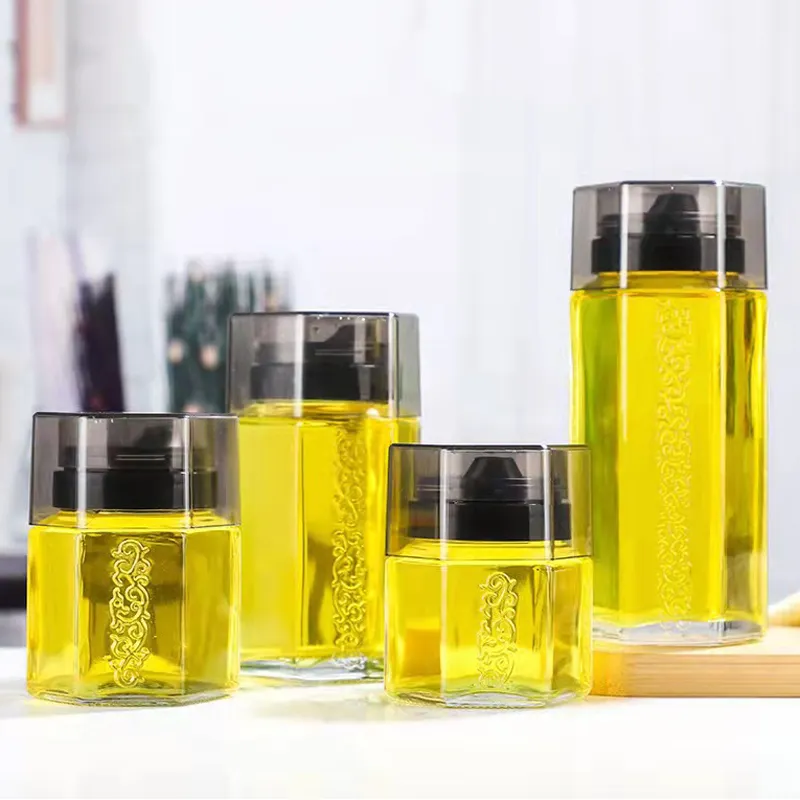 Botellas de almacenamiento en forma de abeja transparente, frascos de vidrio vacíos con tapa de plástico de miel, venta al por mayor