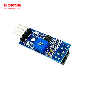 TCRT5000ライントラッキングセンサー3.3V 5V赤外線反射光スイッチモジュールLM393障害物回避モジュール4ピン電源 - Product Image 2