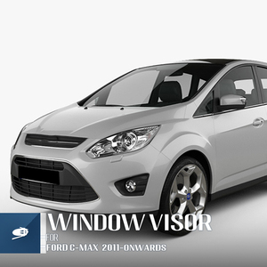 MOSUN için pencere siperliği FORD C-MAX 2011-2022 otomatik havalandırma siperliği hava kalkan deflektör rüzgar kesici yağmur koruma - Product Image 6