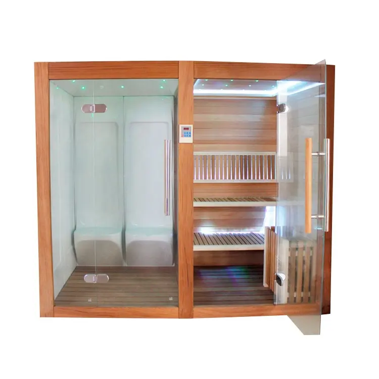 Al aire libre de la sauna de vapor sauna de infrarrojos combinada habitación belleza equipo del spa