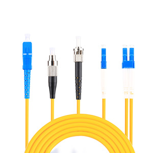 Cable de conexión de red Pigtail Telecom G652D 4G de fibra óptica SC de 9/125μm de modo único personalizado con protocolo TCP tipo LC/SC/FC/ST - Product Image 2
