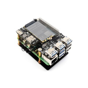 Cappello 3.2 PCIe to M.2 4G/5G e USB per Raspberry Pi 5, compatibile con moduli SIMCom/Quectel 4G/5G, rete ad alta velocità - Product Image 1