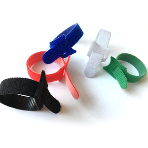 <strong>Multi</strong>-<strong>Function</strong> Recirculating Print Colourful <strong>Hook</strong> and <strong>Loop</strong> Strap Fastener Cable Tie - Product Image 4