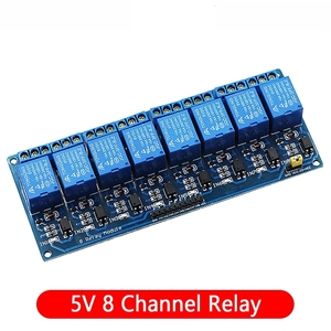 Modulo relè 5V 12V 1 2 4 6 8 vie per arduino 1 2 4 6 modulo relè 8 canali con uscita relè optocoupler In magazzino - Product Image 6
