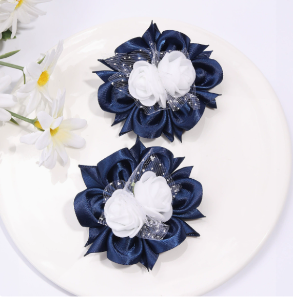 White/navy