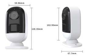 批发WiFi安全摄像头4MP/2K F1智能高清质量户外家庭安全，带太阳能风格CMOS传感器1年保修 - Product Image 4