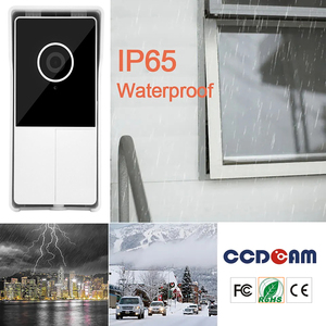 Campanello per porte personalizzato citofono campanello Video ad anello-Video Hd 1080 P migliorato Mot con telecamera Cctv 1080 P di sicurezza domestica
