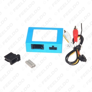 Entrada AUX de Audio RCA de 2 canales a la mayoría de los kits convertidores de decodificador de amplificador de fibra óptica aptos para Benz S/CL/CLS/E/SLK/SL - Product Image 6