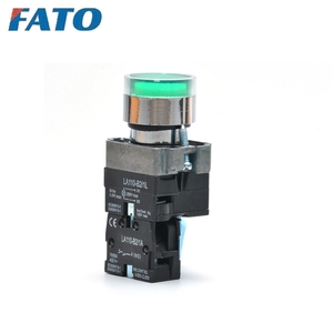 FATO doğrudan tip ışıklı Push Button anahtarı mantar kafa basma düğmesi kapalı anahtarları için el feneri - Product Image 2