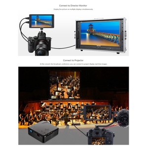 Para FEELWORLD F6S Full HD 1920x1080 5,0 pulgadas IPS pantalla DSLR Cámara Monitor de campo con brazo inclinable, compatible con entrada/salida 4K HDTV - Product Image 2