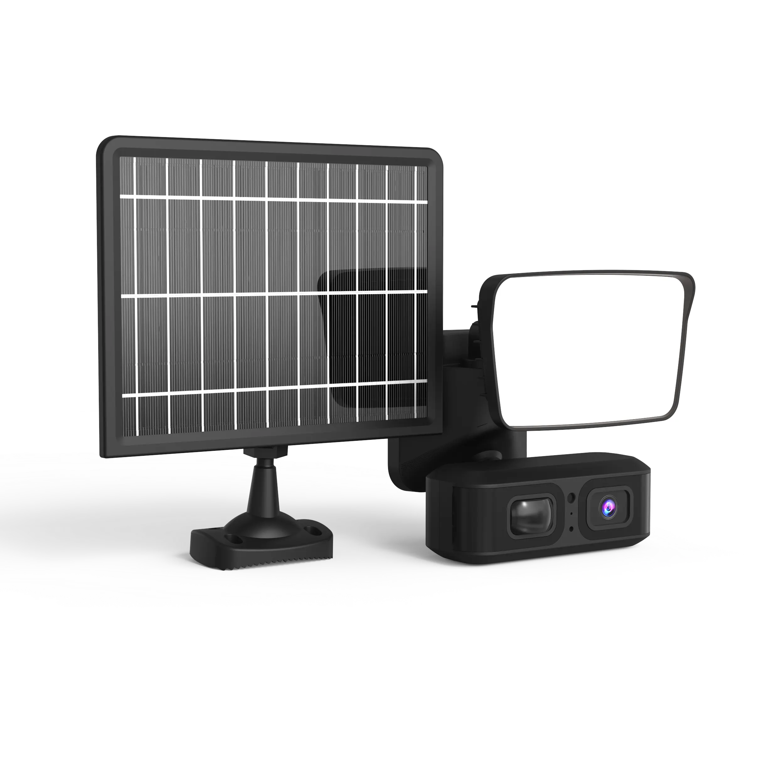 UBOX Low Power 3MP CCTV Camera 7W 12000mah Batteries LED Light Garden Floodlight Wireless Camara 4G Sim Card PTZ Solar