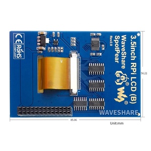 Pantalla LCD de alta calidad compatible con HDMI, IPS SPI, 480x320, 3,5 pulgadas, Panel TP resistente, 4 Raspberry Pi, 3,5 pulgadas, TFT, táctil - Product Image 6