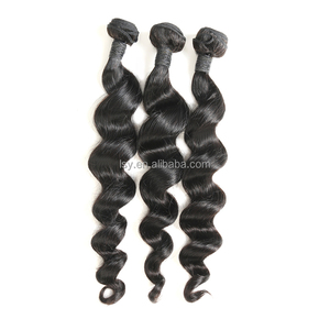 100% Unprocessed Virgin Brazilian Remy Human Hair Weave 8&quot;-30&quot; Loose Deep Wave Curl Wig New <strong>Model</strong> Extension <strong>Bundle</strong> - Product Image 2