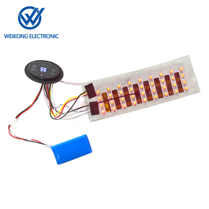 <strong>Digital</strong> Display Silicone <strong>Temperature</strong> <strong>Controlled</strong> Switch <strong>for</strong> Heating Waist Massager Lumbar Heated Vibration Massage Belt - Product Image 3