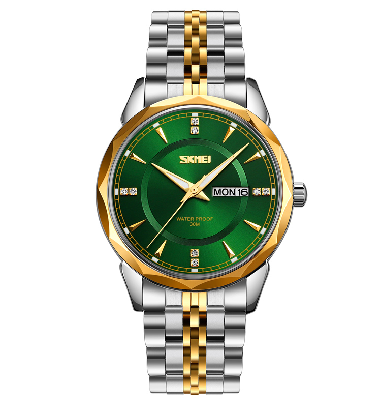 Argent/or-vert-hommes
