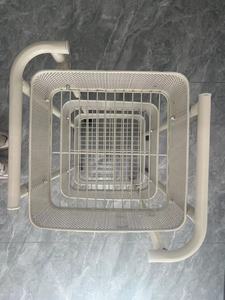 Popular 3-story Kitchen Storage Rack Carbon Steel Frame Vegetable Storage Rack Space Saving Storage Rack - Product Image 4