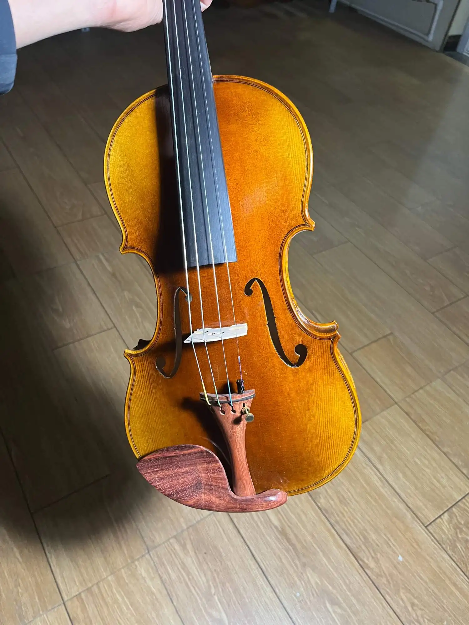 하이 퀄리티 도매 4/4 전체 크기 단단한 나무 학생 바이올린 악세사리와 싸구려 수제 메이플 바이올린