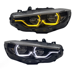 実用的なホットセールヘッドライトホワイト & イエローDRL F32/F82/F36 BMW 4シリーズ用の新しいヘッドランプアセンブリに古いものを変える