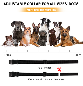 Kunststoff wasserdicht im Freien 600M Warnung Fernbedienung Ton Vibrieren USB wiederauf ladbar E Pet Anti <span class=keywords><strong>Bark</strong></span> <span class=keywords><strong>Dog</strong></span> Shock Trainings halsband - Product Image 6