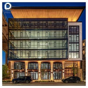 Smart <strong>Building</strong> Facade With High Grade Aluminum Alloy Technology <strong>Automated</strong> Sun Control PRIMA Aluminum Glass Curtain Wall <strong>System</strong>